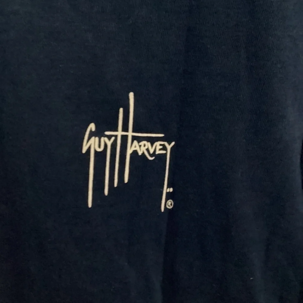 NWT Guy Harvey Men’s Small Fish Graphic Short Sleeve Tee Shirt - Picture 3 of 8